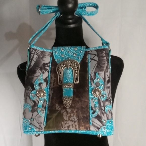 Conceal carry bling shoulderbag NWOT - Picture 1 of 8